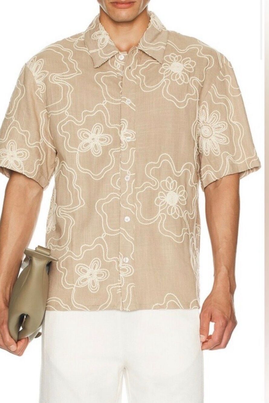 KROST Havana Embroidered Short Sleeve Shirt